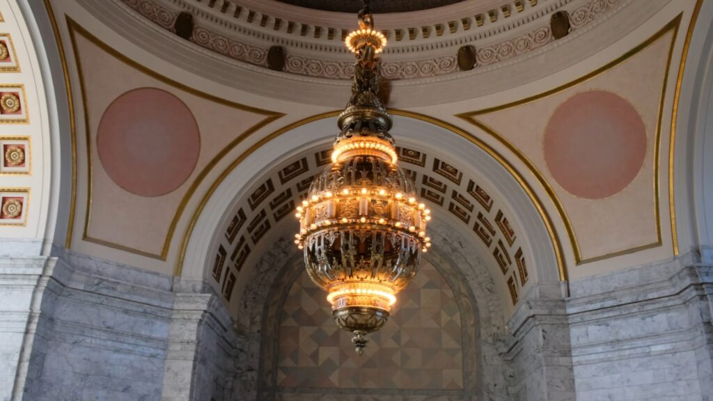 The Fascinating Story Behind the Tiffany Chandelier at the Washington State Capitol Building