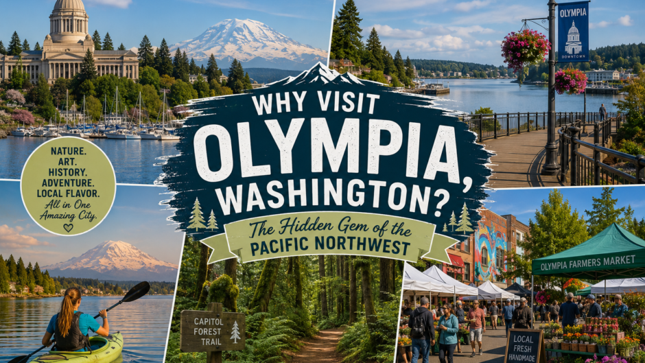 Why visit Olympia, Washington?