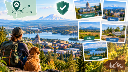 Safe Cities Near Olympia, Washington