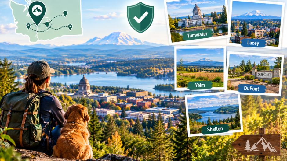 Safe Cities Near Olympia, Washington